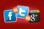    Facebook, Twitter  Google   