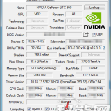 : GeForce GTX 950:   