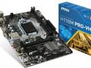 MSI H110M PRO-VH:    Intel H110  $65