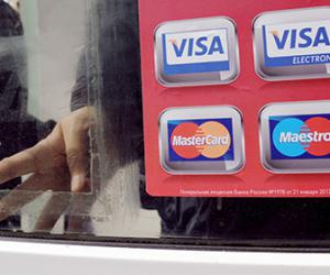 ��������� ���������� ����������� �� Visa � MasterCard �� ���������� ���� � �����