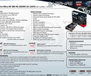 Sapphire NITRO R9 380X:   
