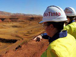 Rio Tinto ��������� ������ �������� ���� �� 11%