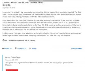 Lenovo    Linux   
