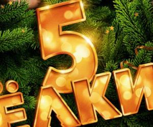           5