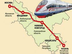 ВСМ Москва – Казань не будет