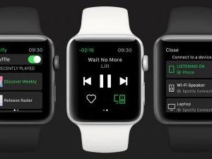 Spotify     Apple Watch