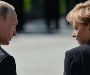 Путин и Меркель сошлись в недовольстве Украиной