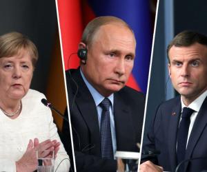 «Это плохо кончится»: Меркель и Макрон не стали перечить Путину по Белоруссии