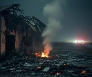 Огненная ночь Волгограда: обломки сбитого дрона едва не привели к трагедии в жилом доме